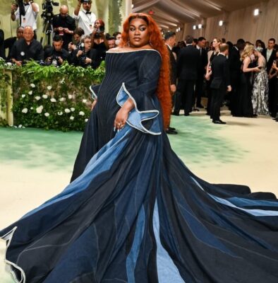 Da'Vine Joy Randolph wearing Gap at The Metropolitan Museum of Art’s Costume Institute Benefit Celebrating the Opening of Sleeping Beauties: Reawakening Fashion