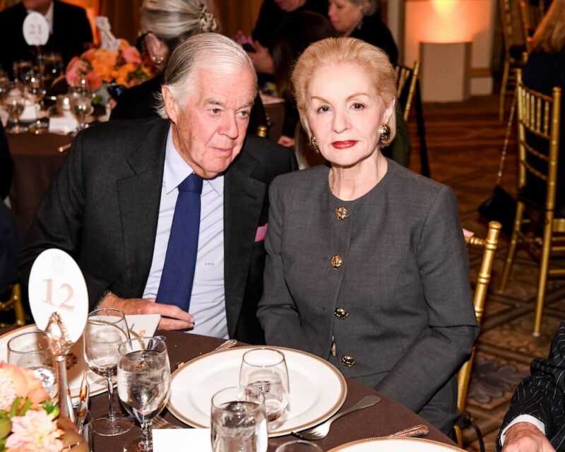 Dixon Boardman and Carolina Herrera at The 2024 ASPCA Humane Awards Luncheon