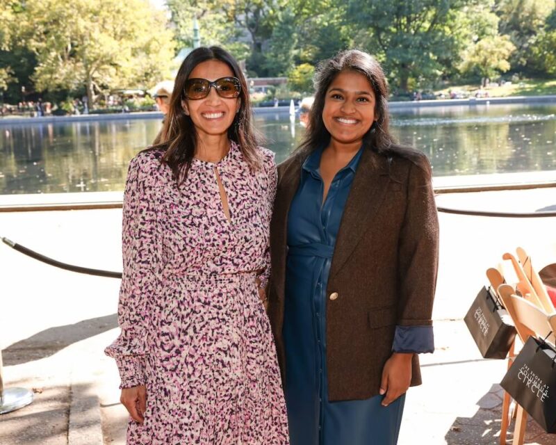 Pakhi Eder and Sabrina Persaud at the 2024 Central Park Conservancy Women’s Committee Fall Luncheon