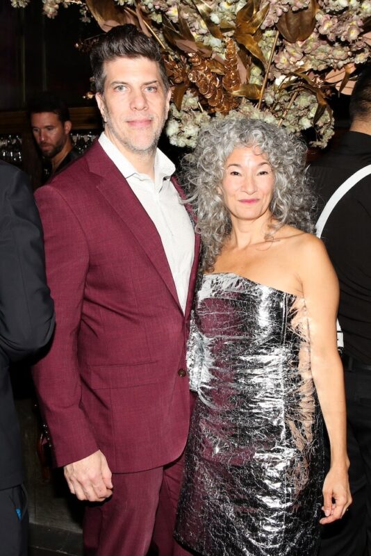 Adam Ames and Elissa Levy at Baxter St @ The Box Benefit Celebrating Mark Ronson, KAWS, and Julia Chiang and Naima Green