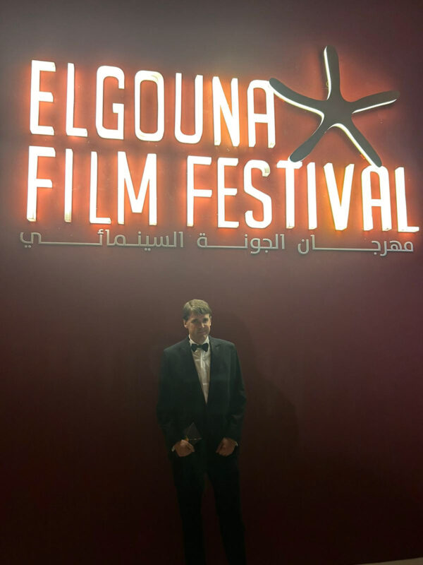 George Wyndham at the opening of the El Gouna Film Festival, El Gouna, Egypt, October 2024