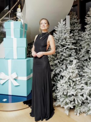 Olivia Wilde at Tiffany & Co. Celebrates the Holiday Season at The Landmark