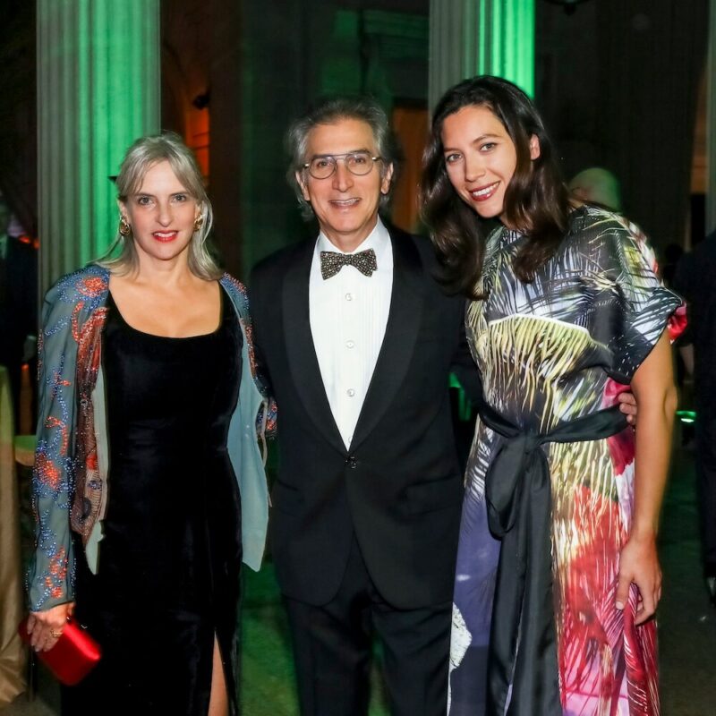 Laura van Straaten, Jeff Rosenheim and Anastasia Samoylova at the Art & Artists Gala for The Met Collection 2024