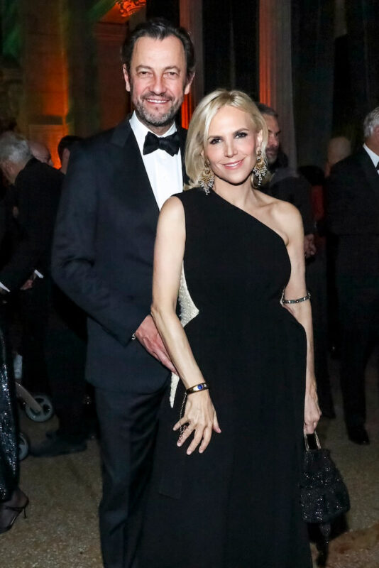 Pierre-Yves Roussel and Tory Burch at the Art & Artists Gala for The Met Collection 2024