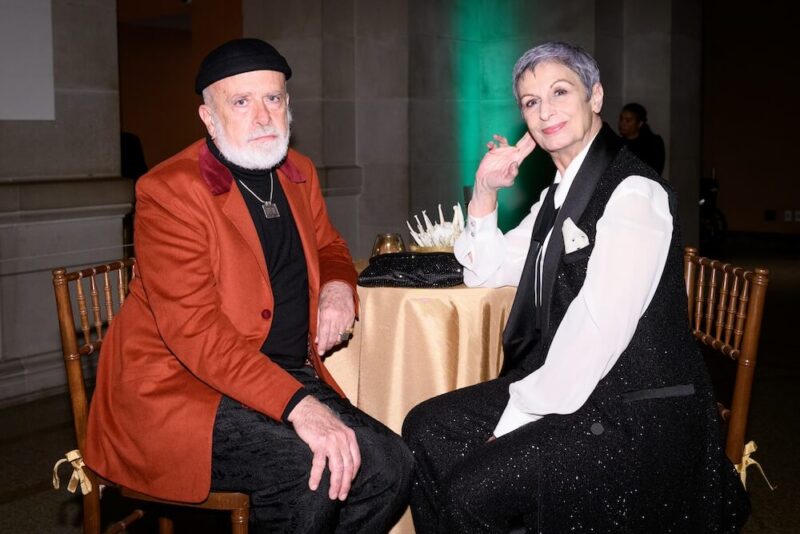Francesco Clemente and Alba Clemente at the Art & Artists Gala for The Met Collection 2024