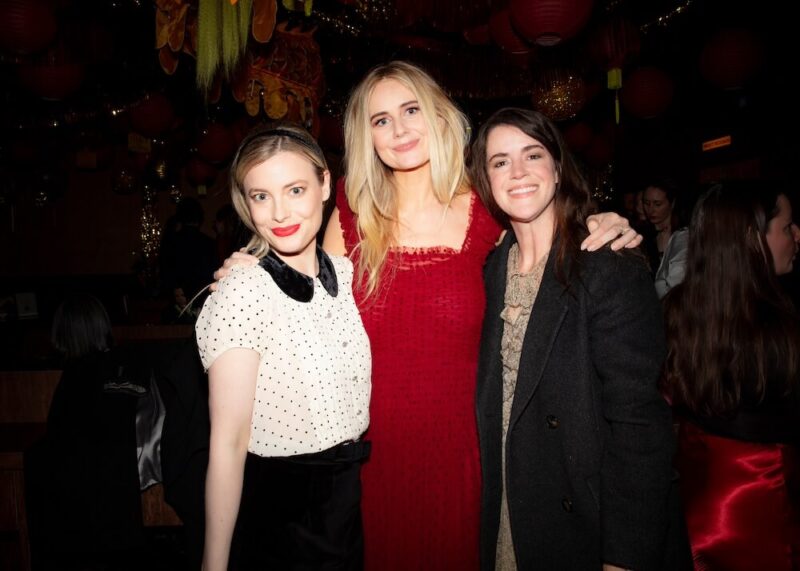 Gillian Jacobs, Justine Lupe, Abbi Jacobson and Helen Shaper at DÔEN’s Annual Planned Parenthood Fundraiser hosted by Justine Lupe and Eleonore Toulin