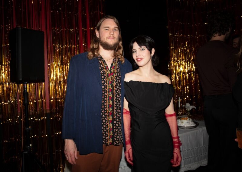 Mark Noseworthy and Britt Bogan at DÔEN’s Annual Planned Parenthood Fundraiser hosted by Justine Lupe and Eleonore Toulin