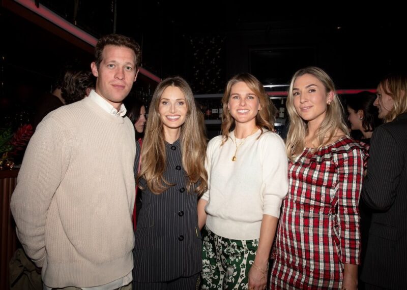 Matt Rising, Vanessa Fitzgerald, Kristin Whalley and Olivia Muniak at DÔEN’s Annual Planned Parenthood Fundraiser hosted by Justine Lupe and Eleonore Toulin