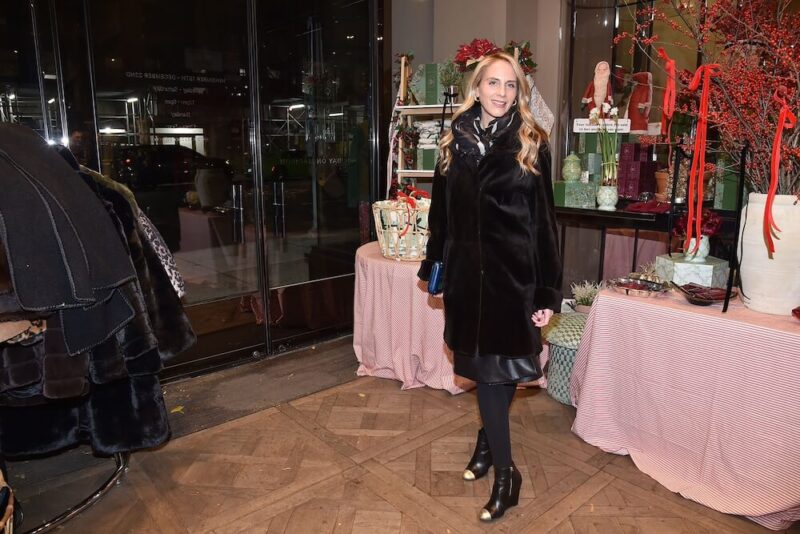 Dalia Oberlander at the Kinderbrook Home festive fête at Holiday on Madison hosted by Brooke Kennan, Meghan Klopp & Alexandra Mack.