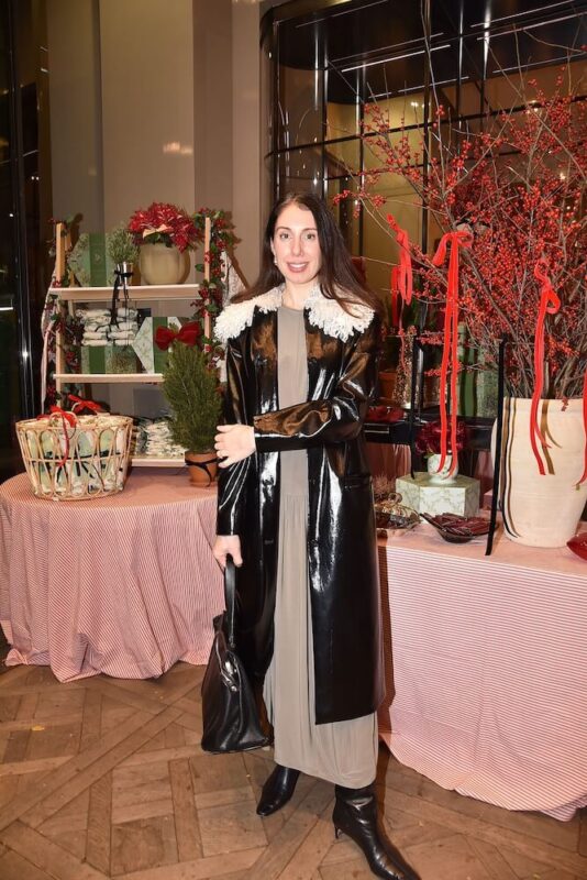 Kathleen Lynch at the Kinderbrook Home festive fête at Holiday on Madison hosted by Brooke Kennan, Meghan Klopp & Alexandra Mack.