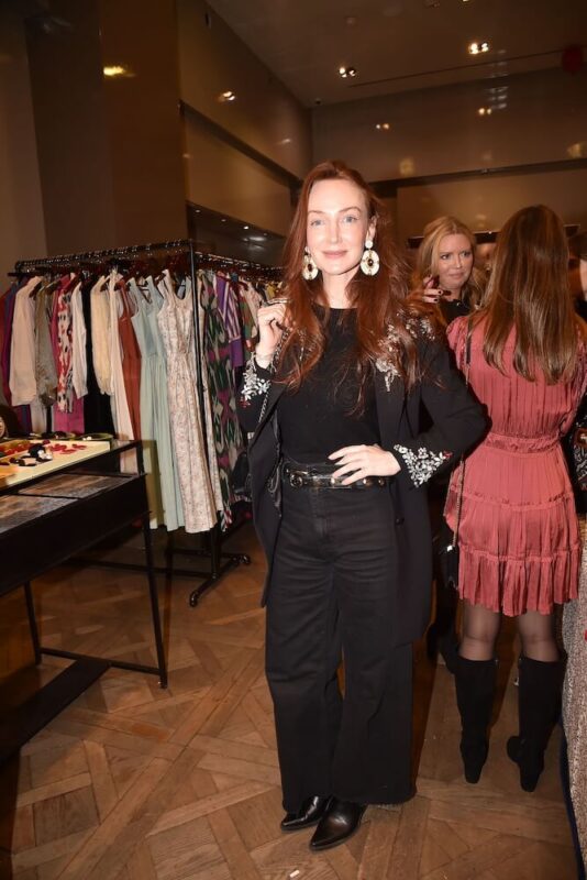 Olivia Johnson at the Kinderbrook Home festive fête at Holiday on Madison hosted by Brooke Kennan, Meghan Klopp & Alexandra Mack.