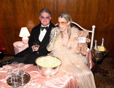 Leo​ ​Villareal and Yvonne Force Villareal at the Art Production Fund's 2025 Gala, Presented by Saks