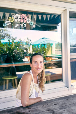 Joni Brosnan, owner of Joni‘s, Montauk, NY