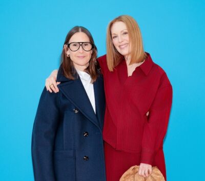 Louise Trotter and Julianne Moore at the Dia Beacon 2025 Spring Benefit