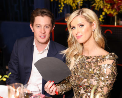 James Rothschild and Nicky Hilton at the Lunar New Year Dinner Hosted by Laura Kim, Tina Chen Craig, and LOUIS XIII