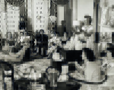 To demonstrate Tupperware’s patented seal, Wise would toss bowls filled with liquid around the room. Photo by J. McCollum courtesy of Smithsonian National Museum of American History