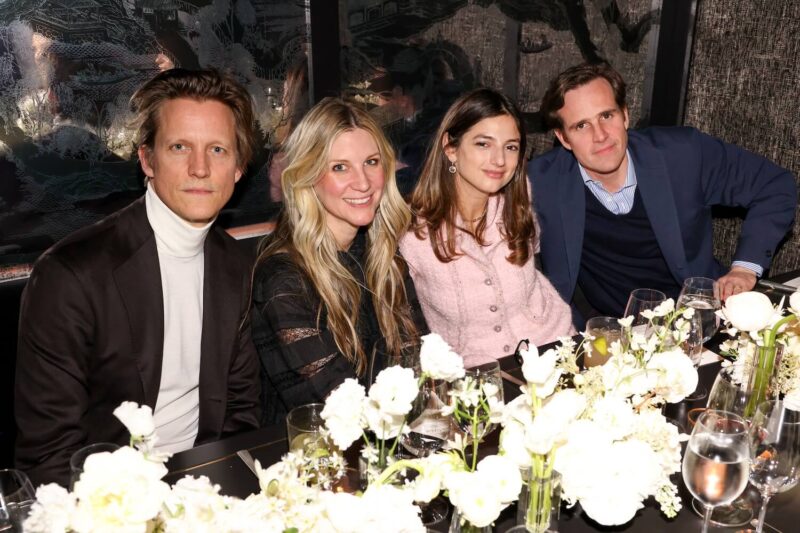 Magnus Berger, Kristina O'Neill and Natalya Poniatowski at the CHANEL Dinner to Celebrate The Watches & Fine Jewelry Fifth Avenue Flagship Boutique - Inside