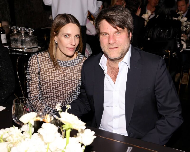 Vanessa Traina and Charles de Viel Castel at the CHANEL Dinner to Celebrate The Watches & Fine Jewelry Fifth Avenue Flagship Boutique - Inside