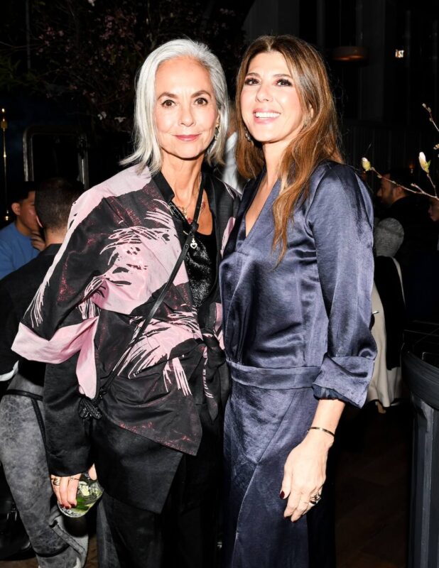 Maria Cornejo and Marisa Tomei at Roman and Williams celebrates Zero + Maria Cornejo at La Mercerie