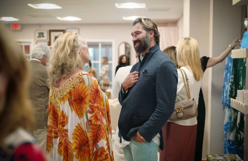 Ala von Auersperg and Nick Mele at the La Bonne Vie Launch