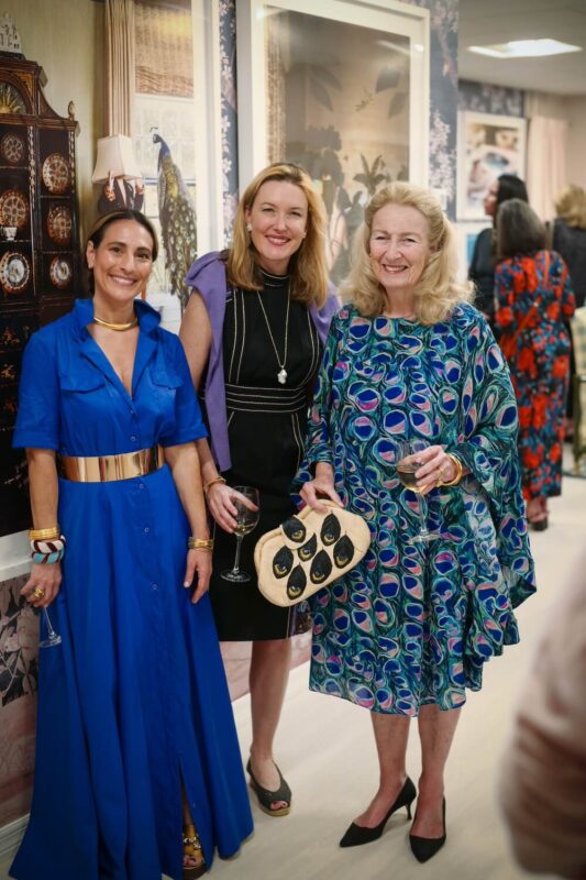 Danielle Vigliotti, Daisy Prince and Joan Tobin at the La Bonne Vie Launch