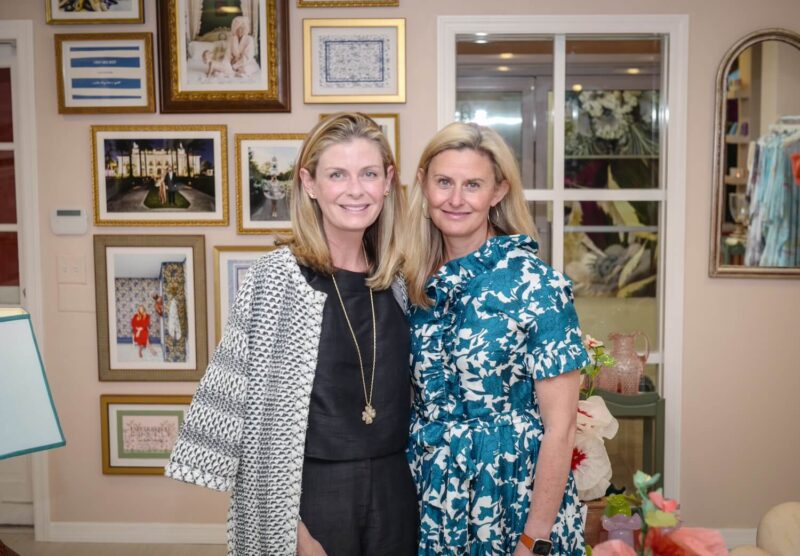 Elizabeth Bonner and Melanie Mount at the La Bonne Vie Launch