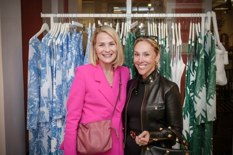 Erim Mullaney and Kaleena Figaro at the La Bonne Vie Launch