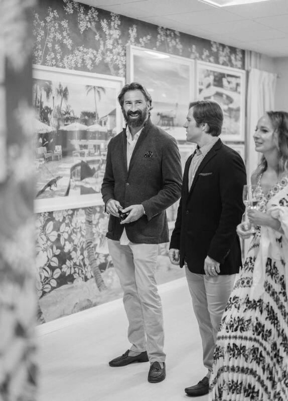 Nick Mele, Ian Tobin and Laura Tobin at the La Bonne Vie Launch