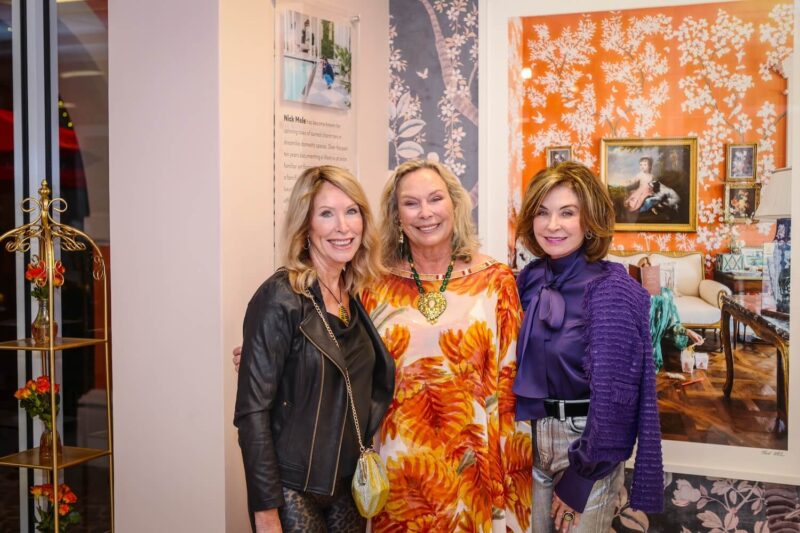 Teri Kuhn, Ala von Auersperg and Linda Malone at the La Bonne Vie Launch