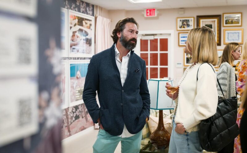 Nick Mele and Gaylene Salmons at the La Bonne Vie Launch