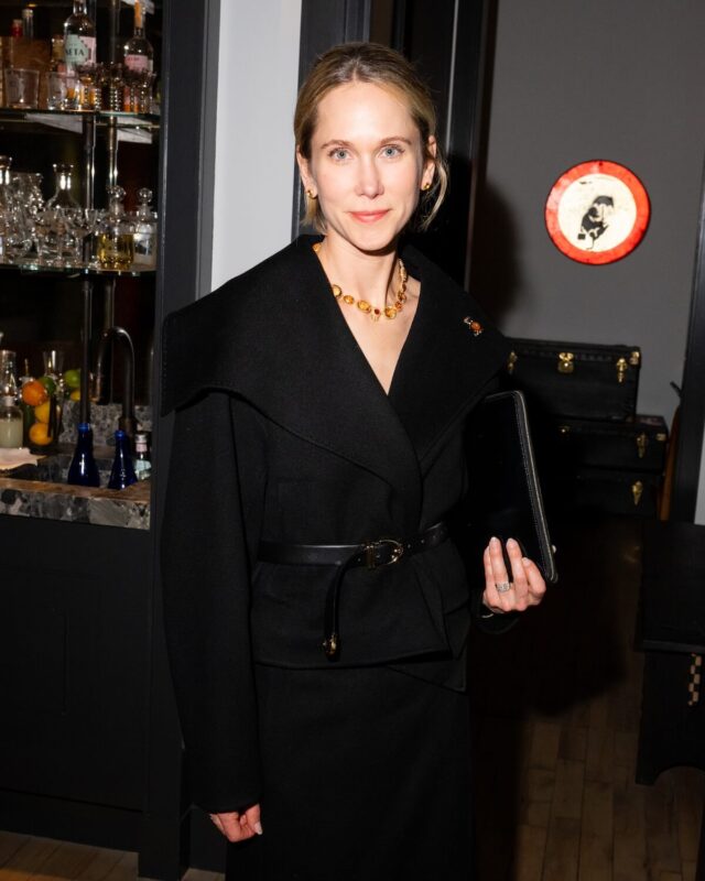 Indre Rockefeller at the Mellerio Dinner Hosted by Dianna Agron in NYC