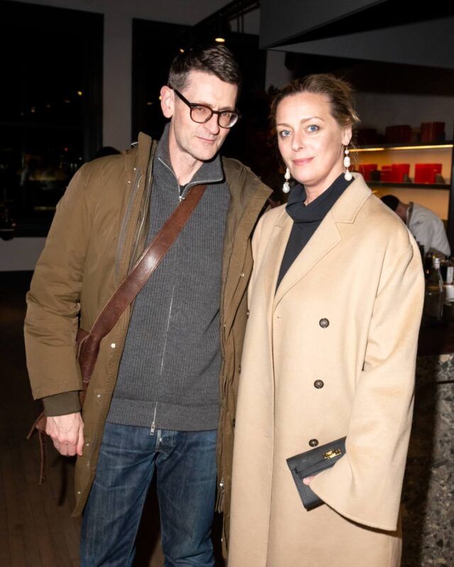 Mark Holgate and Jessica Diehl at the Mellerio Dinner Hosted by Dianna Agron in NYC