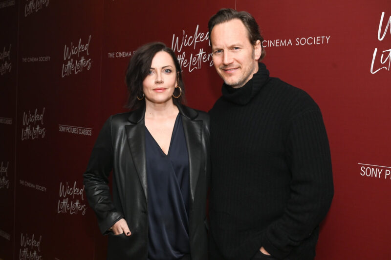 Dagmara Dominczyk and Patrick Wilson at Sony Pictures Classics & The Cinema Society host a special screening of 