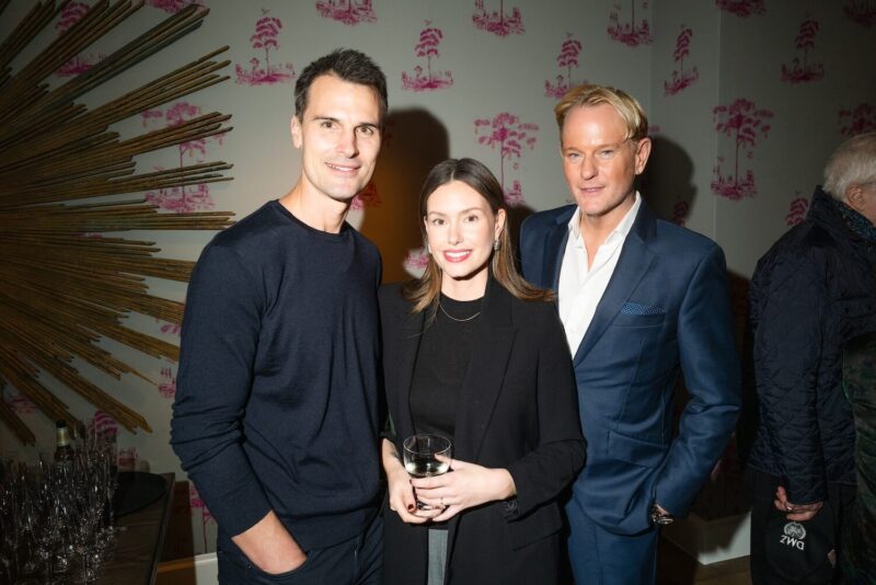 Kane Manera, Ashley Sherrard and Daniel Benedict at Sony Pictures Classics & The Cinema Society host a special screening of 