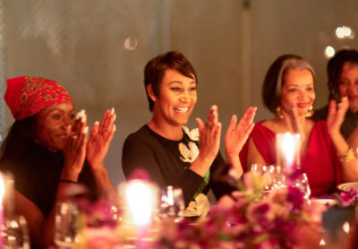 Flo Ngala, Desiree Rogers at BET Presents Dinner With Bevy In Honor of Women’s History Month