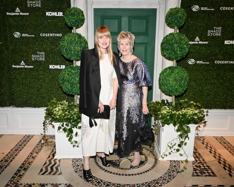 Amy Astley and Bunny Williams at Kips Bay Boys & Girls Club President's Dinner