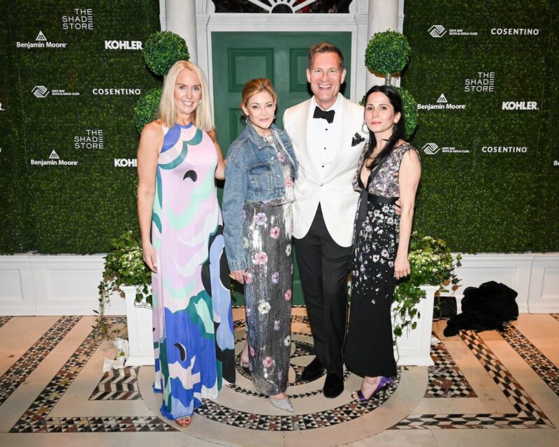 Beth Holman, Karen Rogers, Lloyd Princeton and Maria Escobar at Kips Bay Boys & Girls Club President's Dinner
