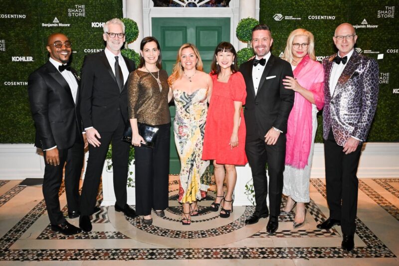 Corey Damen Jenkins, Jesse Carrier, Mara Miller, Sasha Bikoff, Young Huh, Andrew Torrey, Alexa Hampton and Jamie Drake at Kips Bay Boys & Girls Club President's Dinner