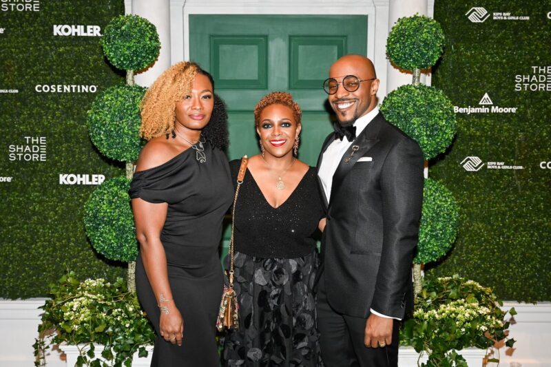 Nicole Leverett, Beth Diana Smith and Corey Damen Jenkins at Kips Bay Boys & Girls Club President's Dinner