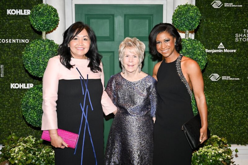 Thammanoune Kannalikham, Bunny Williams and Elizabeth Graziolo at Kips Bay Boys & Girls Club President's Dinner