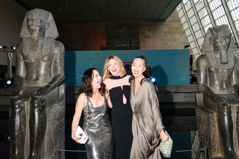 Dee Dee Sides, Sarah Arison and Angela Goding at the 2024 YoungArts New York Gala
