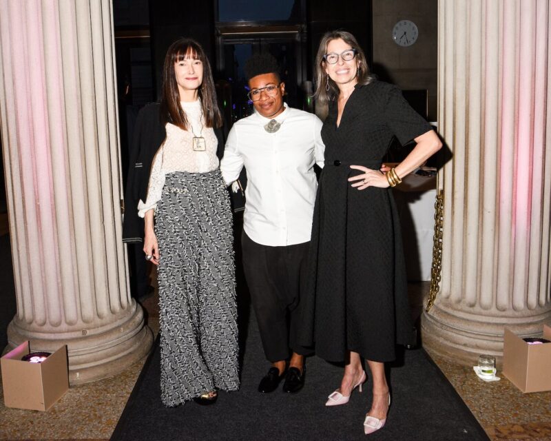 Jeanne Greenberg, Eboné Bishop and Anne Pasternak at the 2024 YoungArts New York Gala