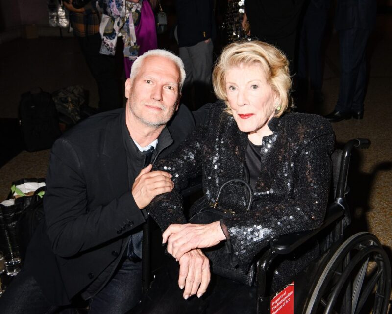 Klaus Biesenbach and Agnes Gund at the 2024 YoungArts New York Gala