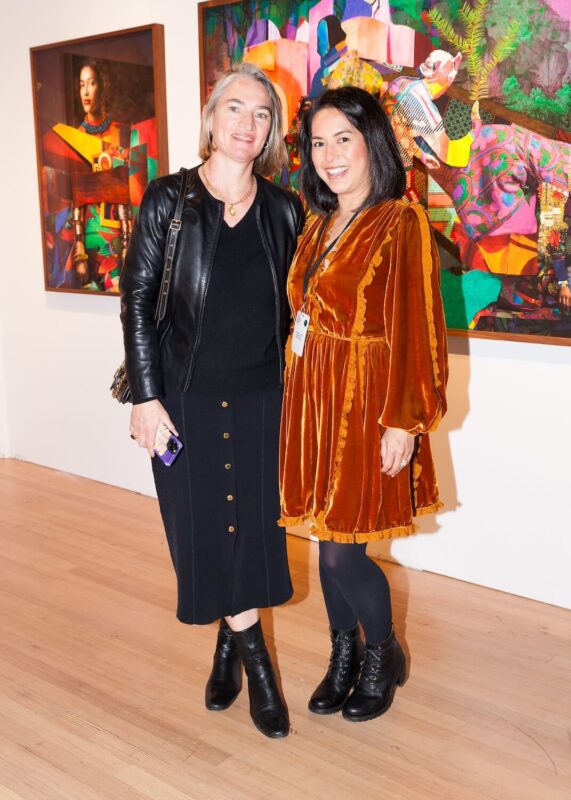 Estelle Fournier and Courtney Martin at The 2024 Photography Show Presented by AIPAD