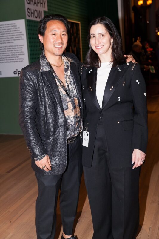 Joel Morrison and Lydia Melamed Johnson at The 2024 Photography Show Presented by AIPAD