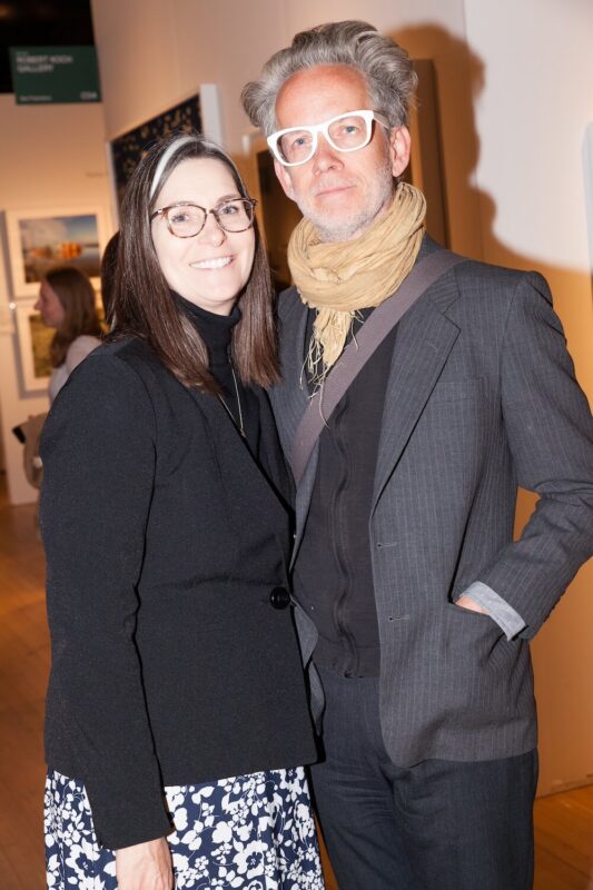 Rebecca Senf and Chris Zerendow at The 2024 Photography Show Presented by AIPAD