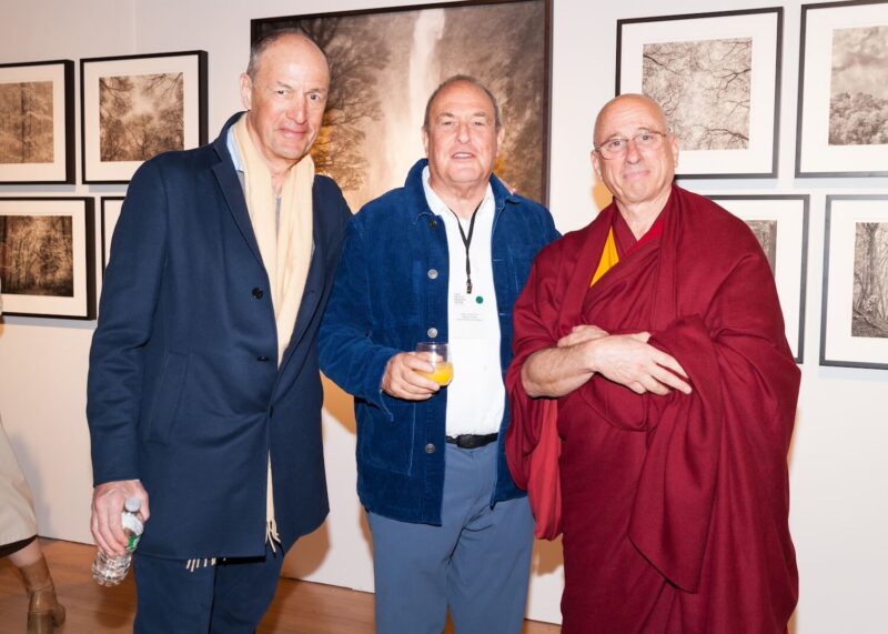 Tony Dub, Peter Fetterman and Nicky Vreeland at The 2024 Photography Show Presented by AIPAD