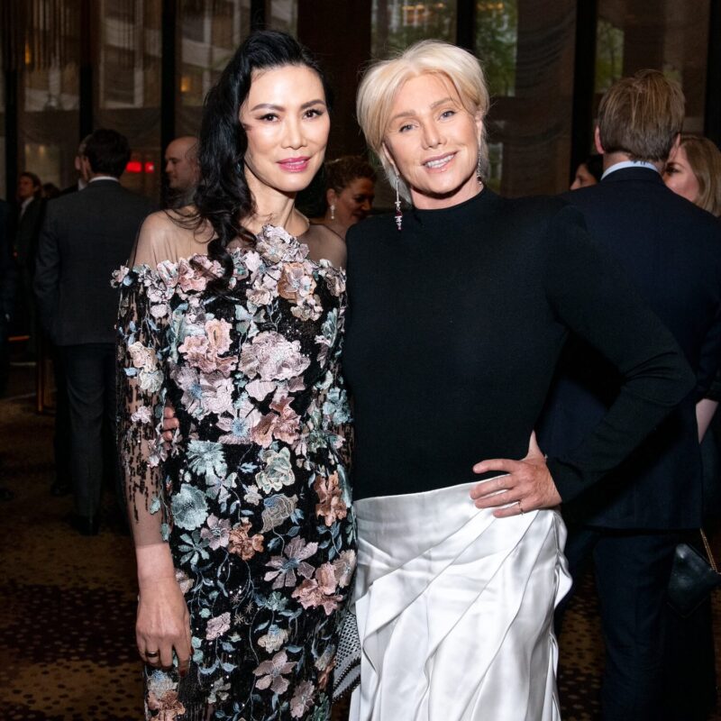 Wendi Deng Murdoch and Deborra-Lee Furness at the Conservation International 2024 Gala