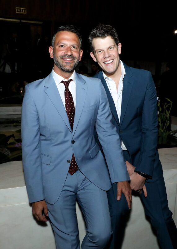 Paul Arnhold and Wes Gordon at the Conservation International 2024 Gala