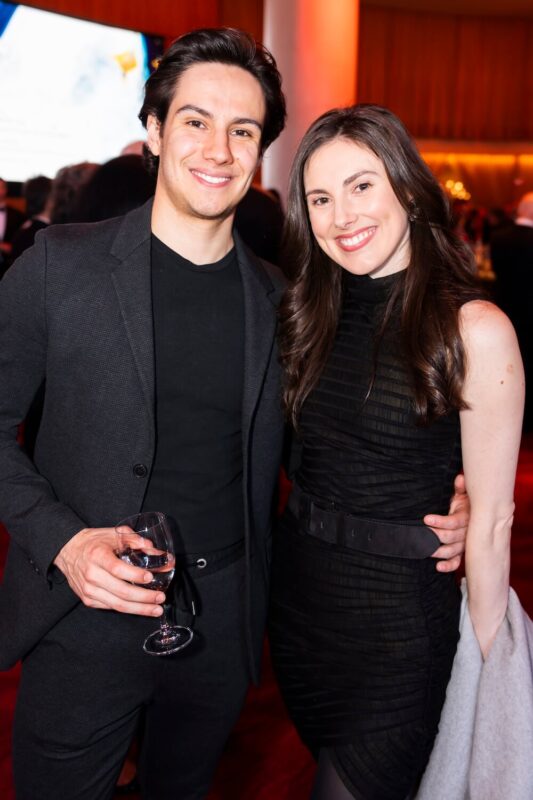 Roman Mejia and Tiler Peck at the Young Concerts Artists’ 63rd Annual Gala.